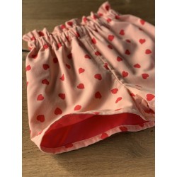 Short froufrouté doublé...